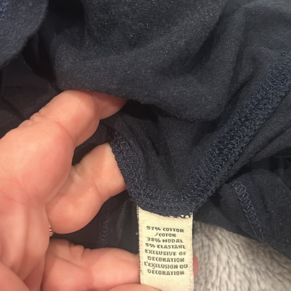 Abercrombie & Fitch Navy Tee - Picture 4 of 4